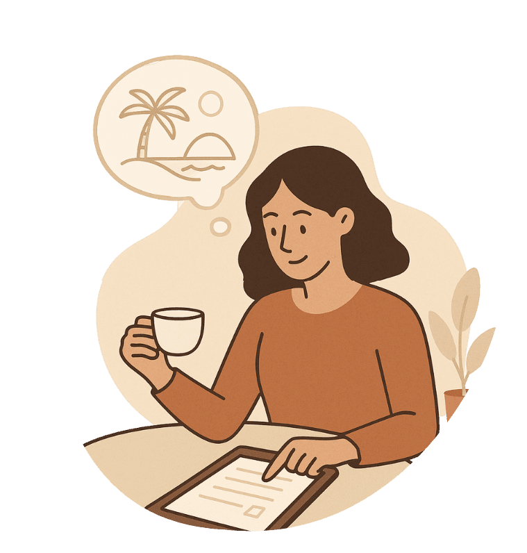 Easy form filling process